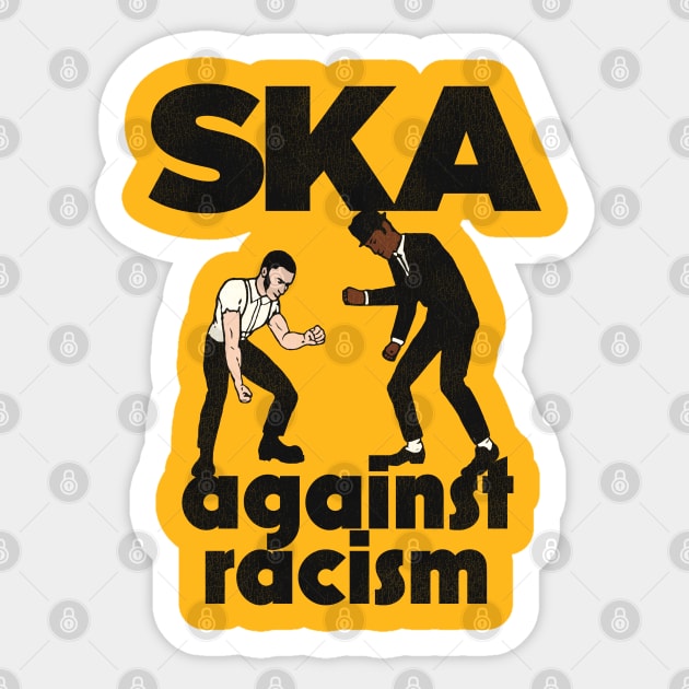 Ska Against Racism Sticker by darklordpug